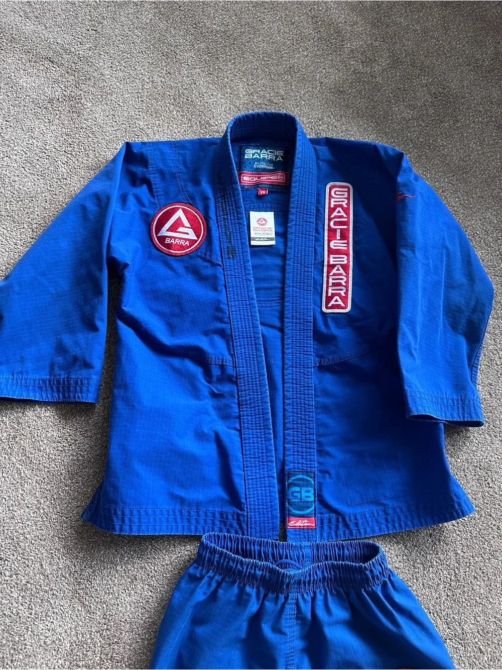 Gracie Barra Blue Brazilian Jiu-Jitsu Gi